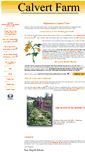 Mobile Screenshot of calvertfarm.com